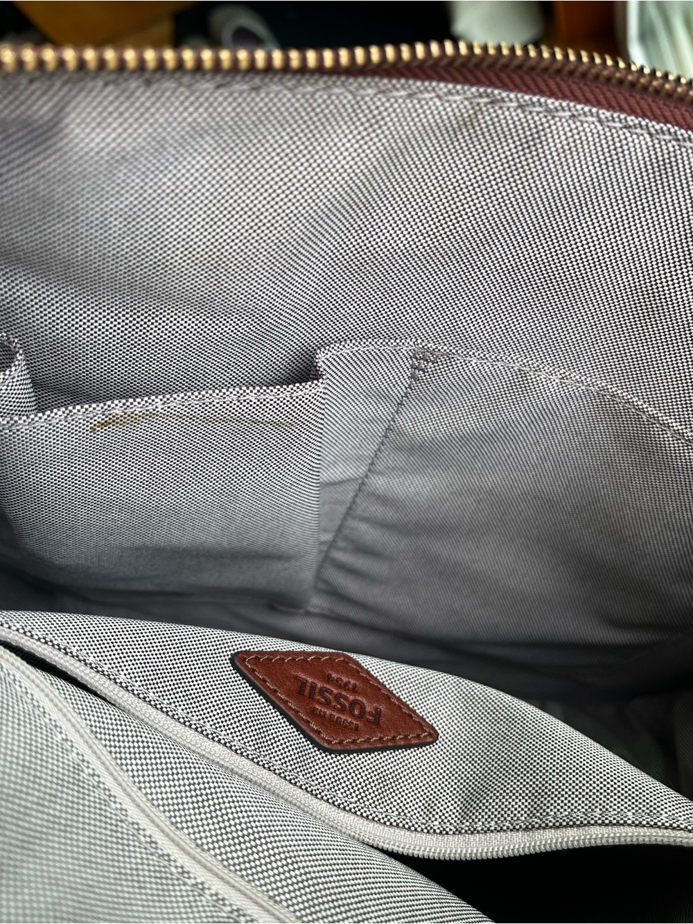 Fossil Ryder Structured Satchel - Picture 14 of 15
